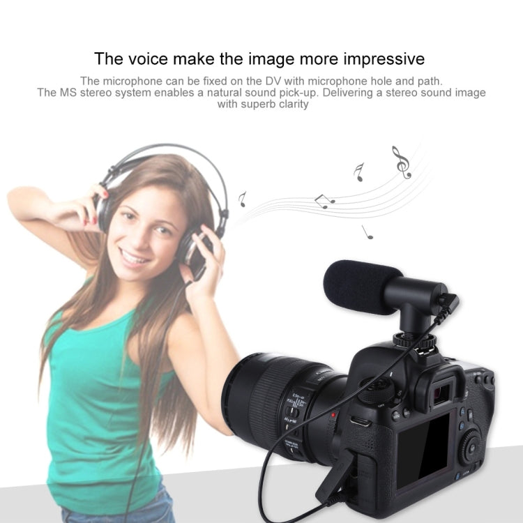 3.5mm Audio Stereo Recording Microphone