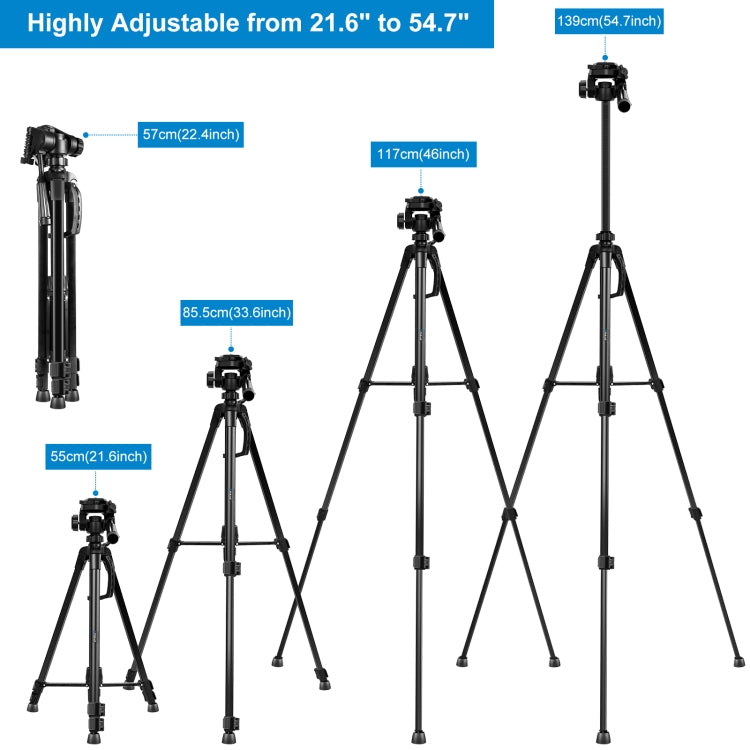 PULUZ Aluminum Selfie Live Tripod Mount