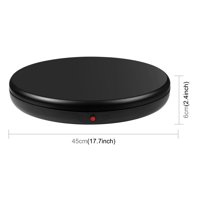 PULUZ 45cm Adjusting Speed Rotating Turntable Display Stand