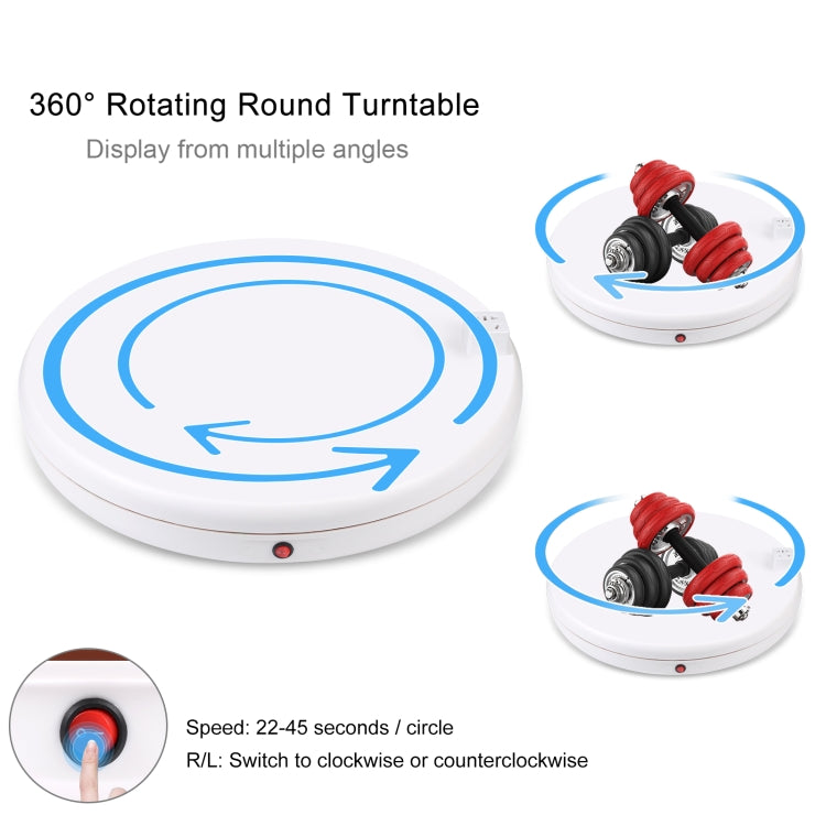 45cm Adjusting Speed Rotating Turntable with Power Socket