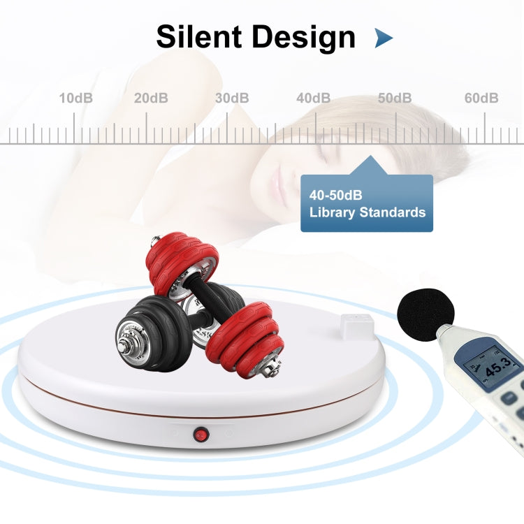 45cm Adjusting Speed Rotating Turntable with Power Socket