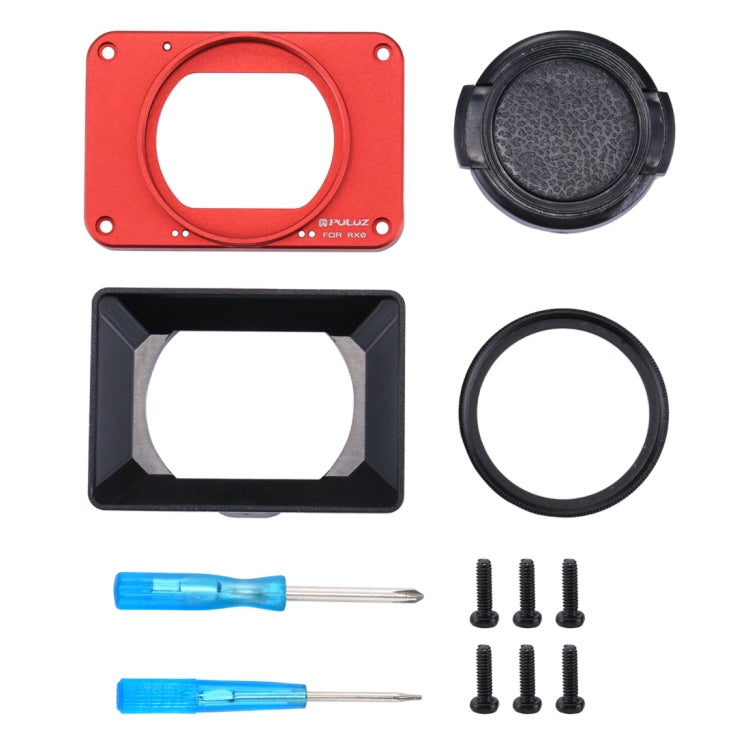Aluminum Alloy Front Panel Lens Sunshade for Sony RX0