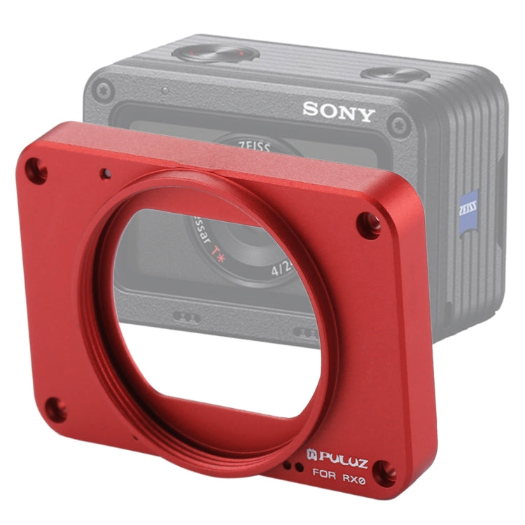 Aluminum Alloy Front Panel Lens Sunshade for Sony RX0
