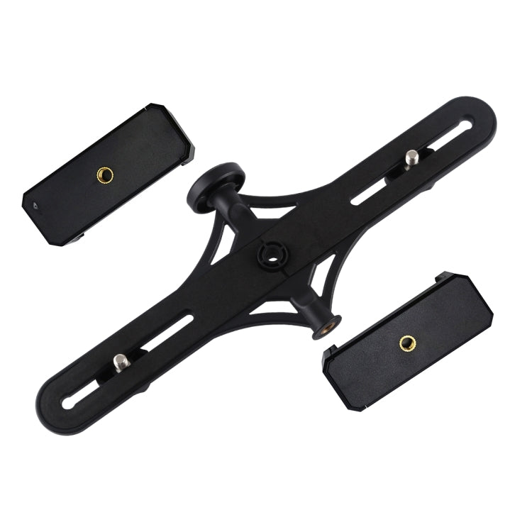 Live Broadcast Dual Phone Brackets Horizontal Holder