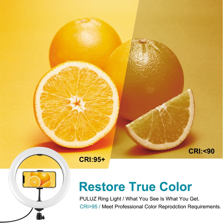 10.2 inch 26cm USB 3 Modes Dimmable LED Ring Light