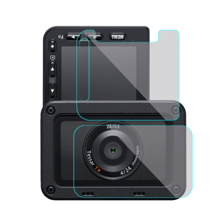 Front Lens and Back LCD AF HD Film for Sony RX0 II / RX0