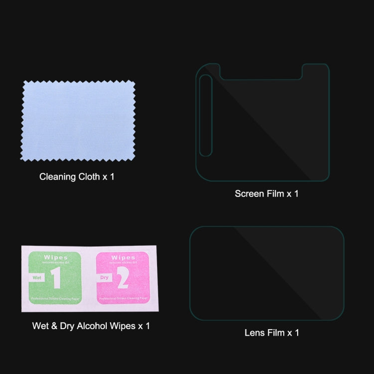 Front Lens and Back LCD AF HD Film for Sony RX0 II / RX0