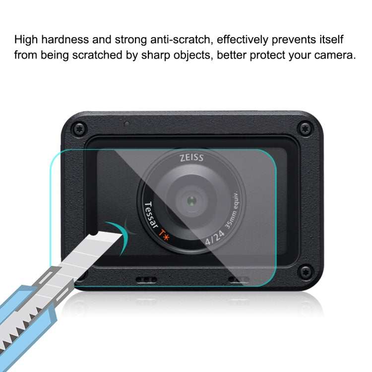 Front Lens and Back LCD AF HD Film for Sony RX0 II / RX0