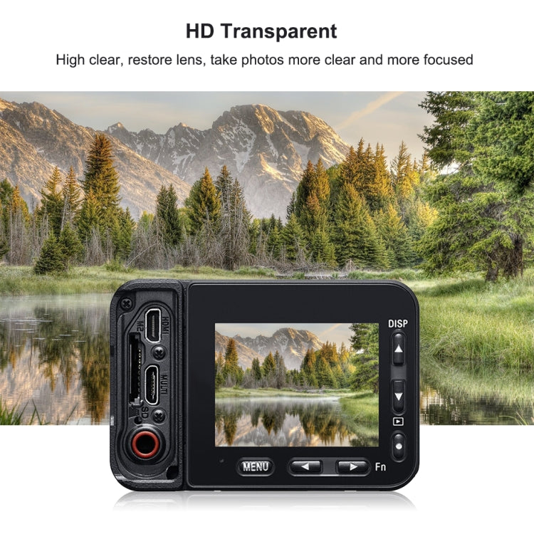 Front Lens and Back LCD AF HD Film for Sony RX0 II / RX0
