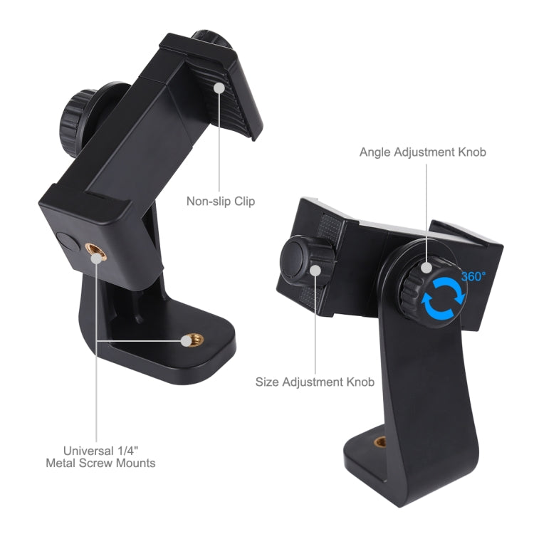 Horizontal Vertical Shooting Phone Clamp Holder