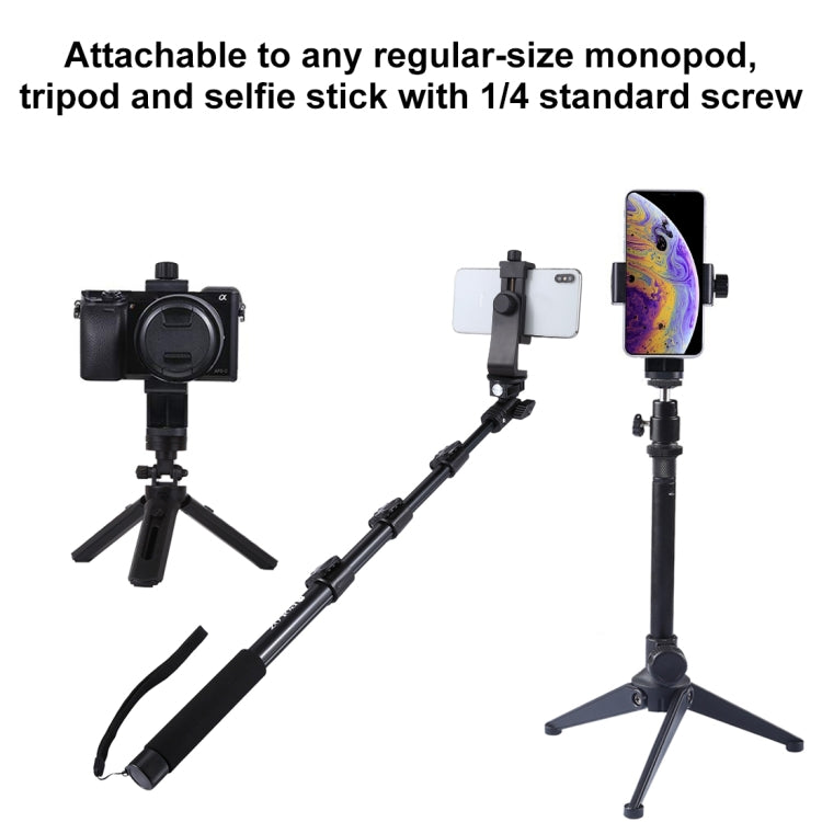 Horizontal Vertical Shooting Phone Clamp Holder