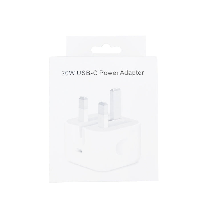 20W PD 3.0 Type-C / USB-C Interface Travel Charger, UK Plug