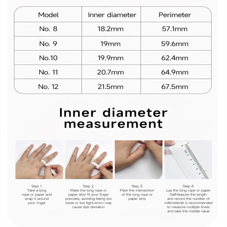SR08 SIZE 8 Smart Ring