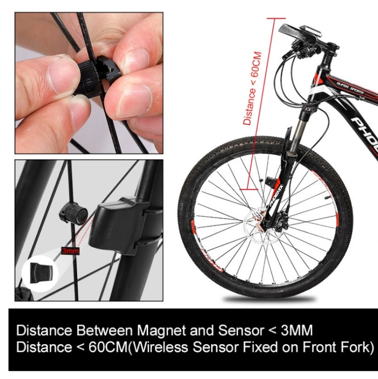 WEST BIKING Mountain Bike Wireless Code Meter