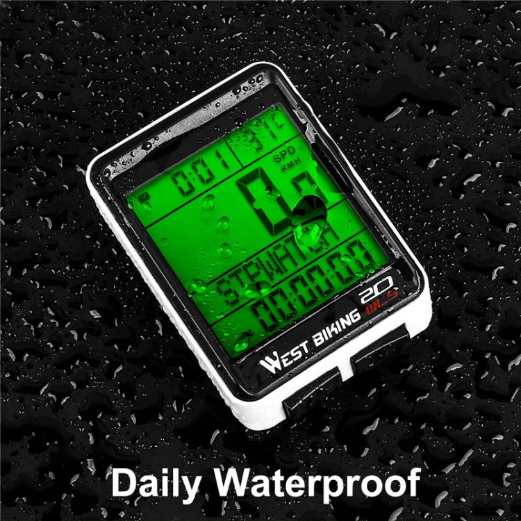 WEST BIKING Mountain Bike Wireless Code Meter