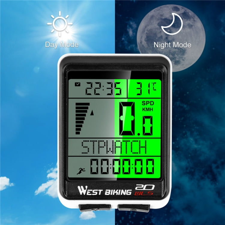 WEST BIKING Mountain Bike Wireless Code Meter
