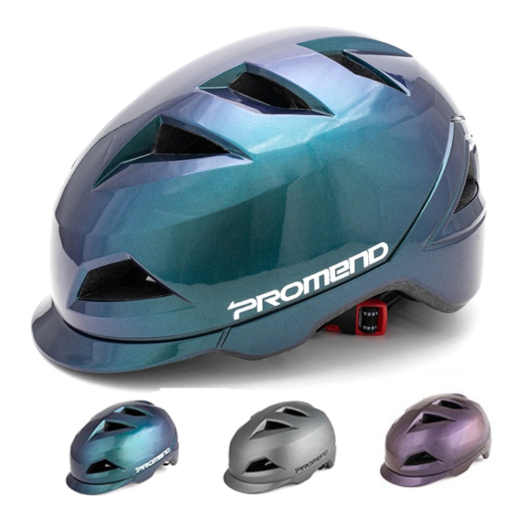 PROMEND 12H19 Outdoor Helmet With Tail Light