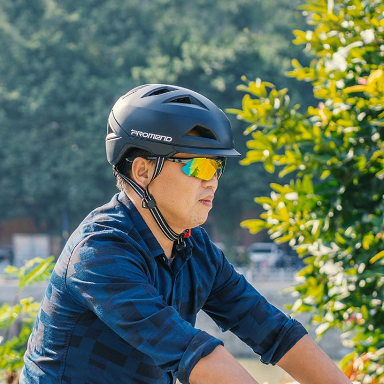 PROMEND 12H19 Outdoor Helmet With Tail Light