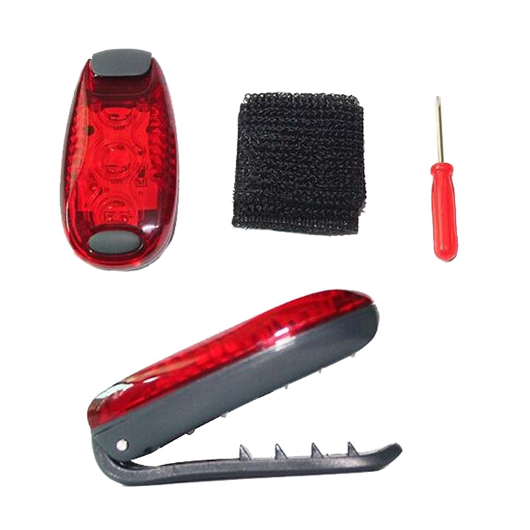 Cycling Night Running Warm Light, Colour: 3 LED Red