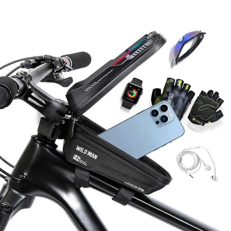 WILD MAN XT2 Outdoor Cycling Bicycle Phone Tube Bag