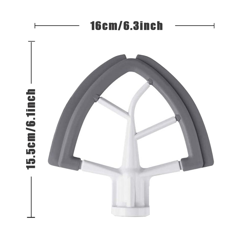 For Kitchenaid Tilt-Head Mixers 4.5-5QT Flex Edge Beater