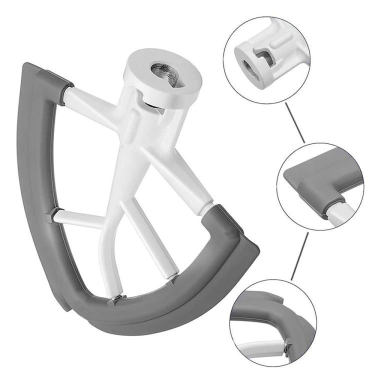 For Kitchenaid Tilt-Head Mixers 4.5-5QT Flex Edge Beater