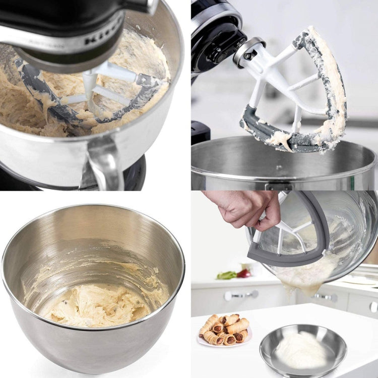 For Kitchenaid Tilt-Head Mixers 4.5-5QT Flex Edge Beater