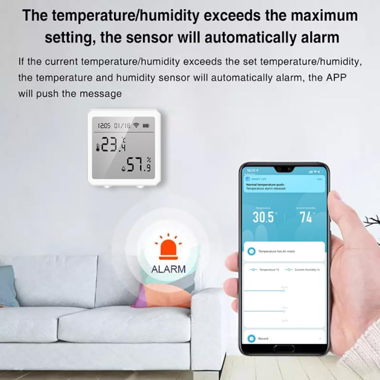 Wifi Temperature And Humidity Meter Sensor Equipment