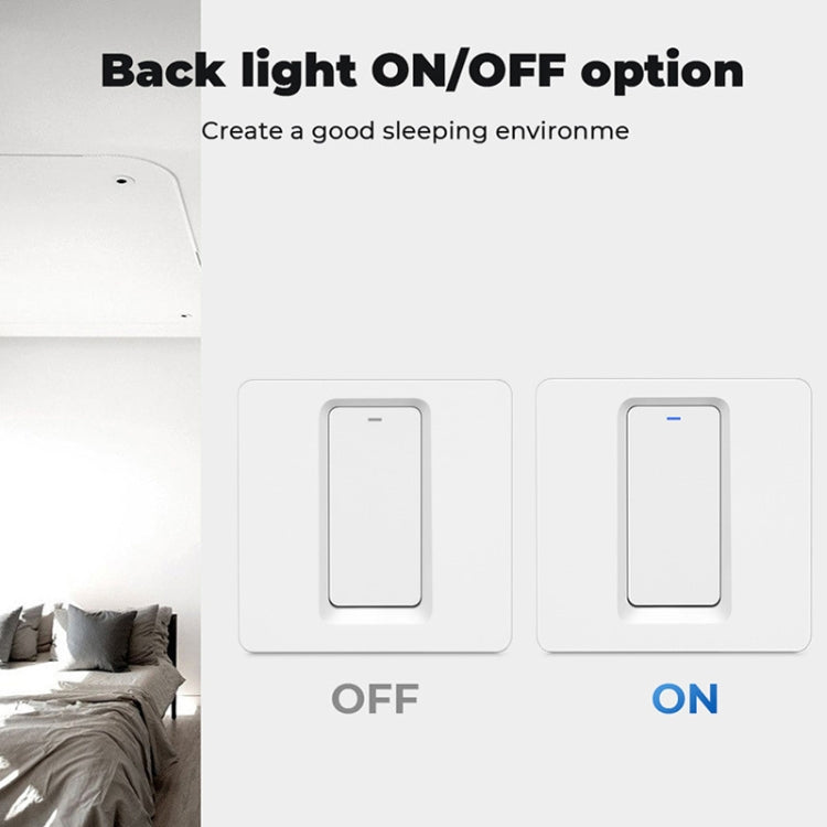 ZigBee Smart Single-fire Zero-fire Switch, Spec: