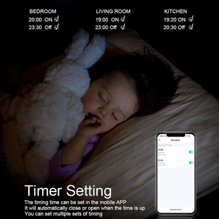 ZigBee Smart Single-fire Zero-fire Switch, Spec: