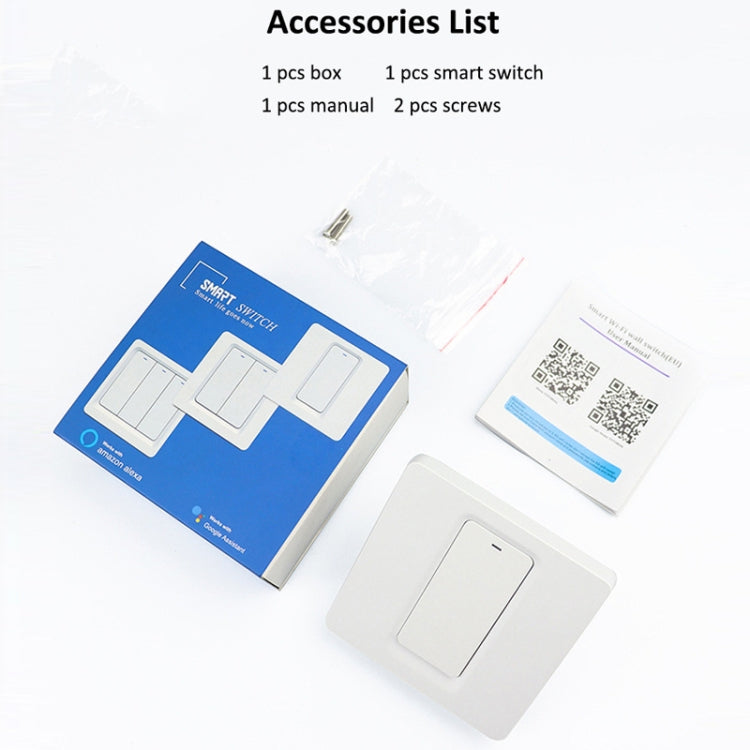 ZigBee Smart Single-fire Zero-fire Switch, Spec: