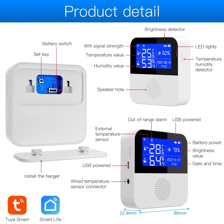 Temperature And Humidity Sensor ,Spec: