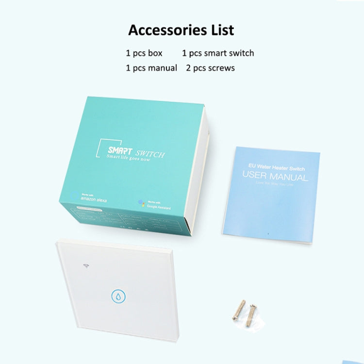 Tuya ZigBee 40A Smart High Power Water Heater Switch