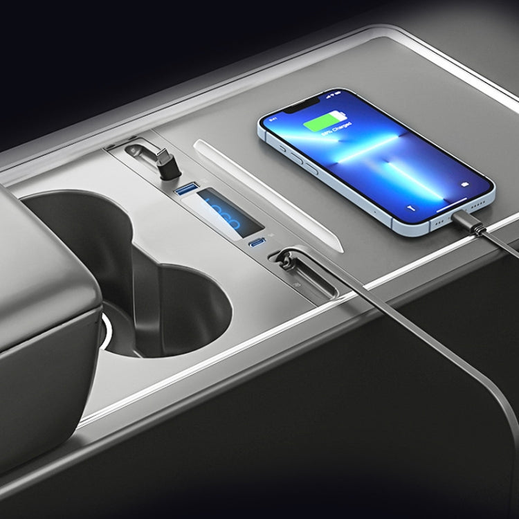 For Tesla Model 3 Y 27W USB-C/Type-C Docking Station HUB