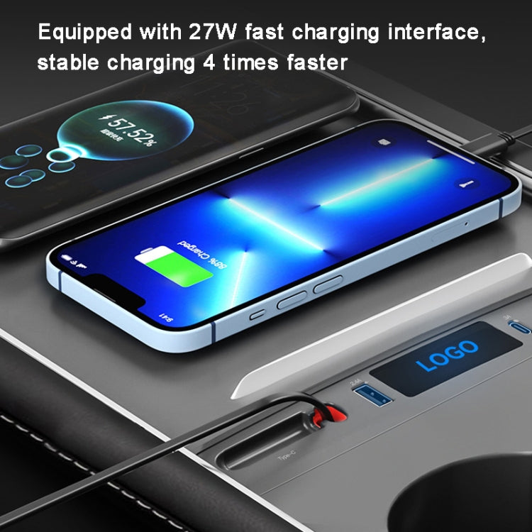 For Tesla Model 3 Y 27W USB-C/Type-C Docking Station HUB