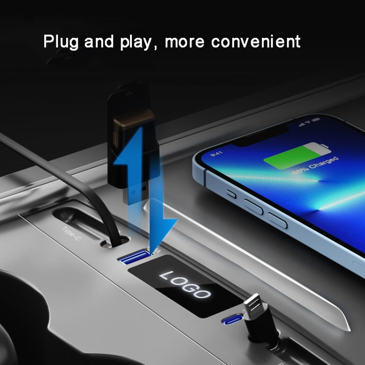 For Tesla Model 3 Y 27W USB-C/Type-C Docking Station HUB