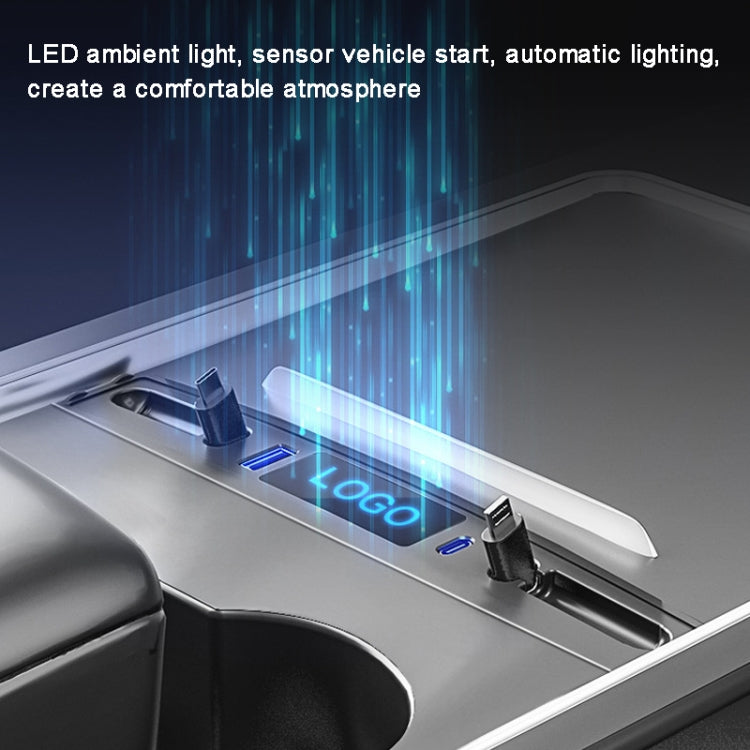 For Tesla Model 3 Y 27W USB-C/Type-C Docking Station HUB