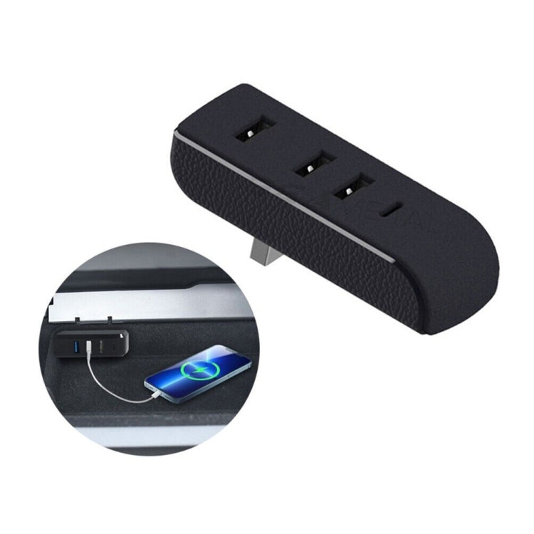 For Tesla Model 3/Y Car AH37 USB Hub Docking Station