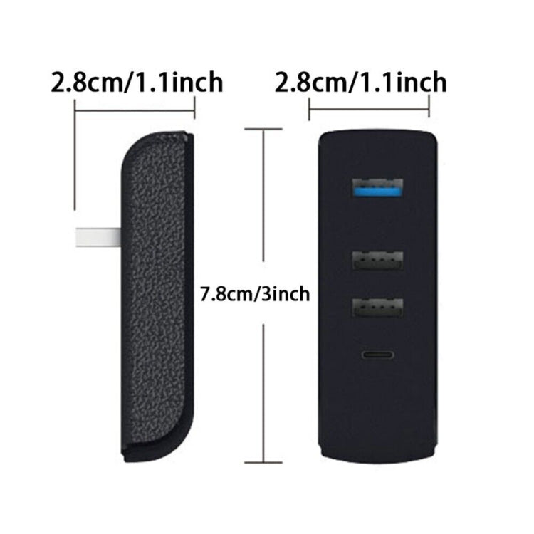 For Tesla Model 3/Y Car AH37 USB Hub Docking Station