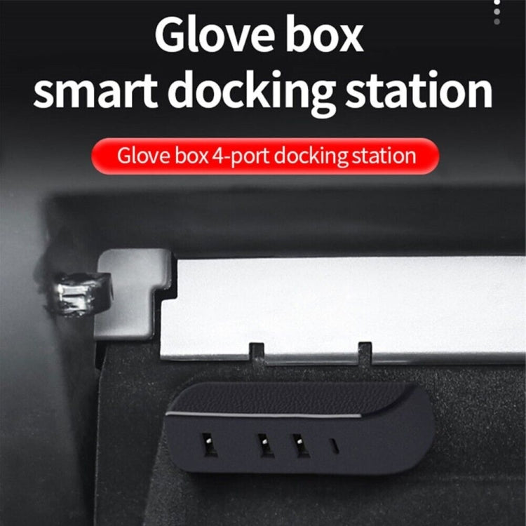 For Tesla Model 3/Y Car AH37 USB Hub Docking Station
