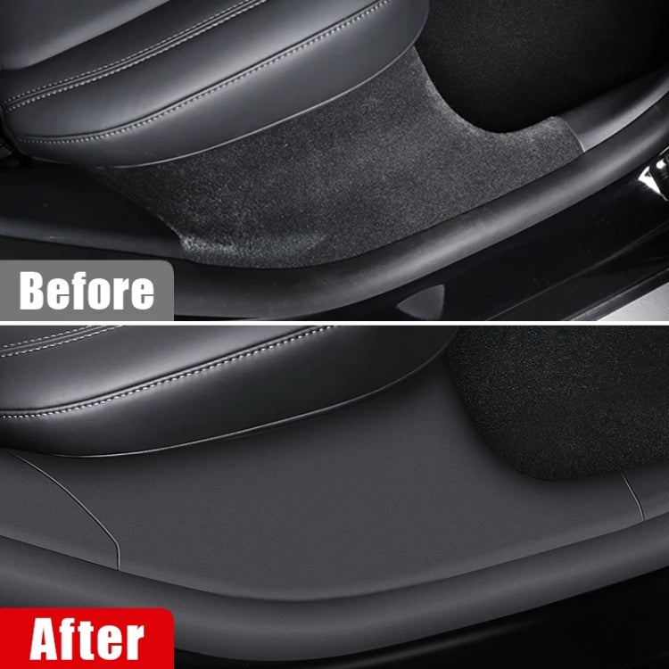 For Tesla Model Y Rear Seats Anti-kick Protective Pad