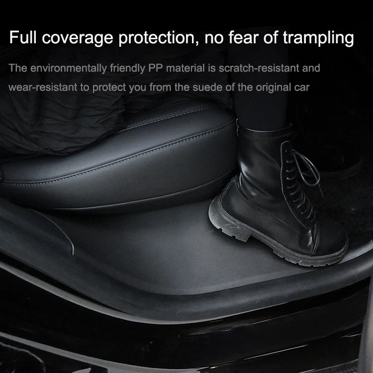 For Tesla Model Y Rear Seats Anti-kick Protective Pad
