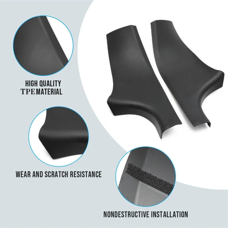 For Tesla Model Y Rear Seats Anti-kick Protective Pad