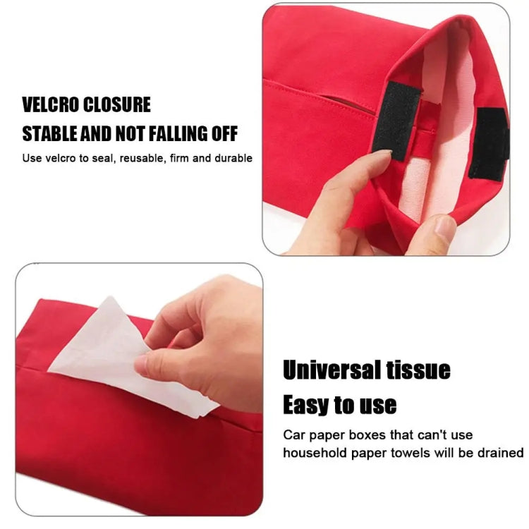 For Tesla Model 3 / Y Car Tissue Storage Bags