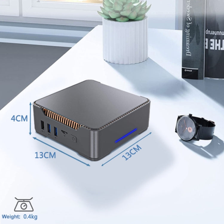 Mini Computer Dual HDMI+VGA Triple Display 4K HD Pocket Mini PC