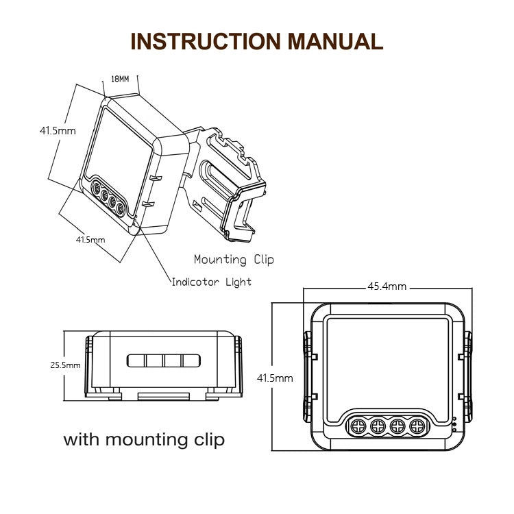 Smart Switch Module For Alexa / Google Home / Tuya Smart Life APP