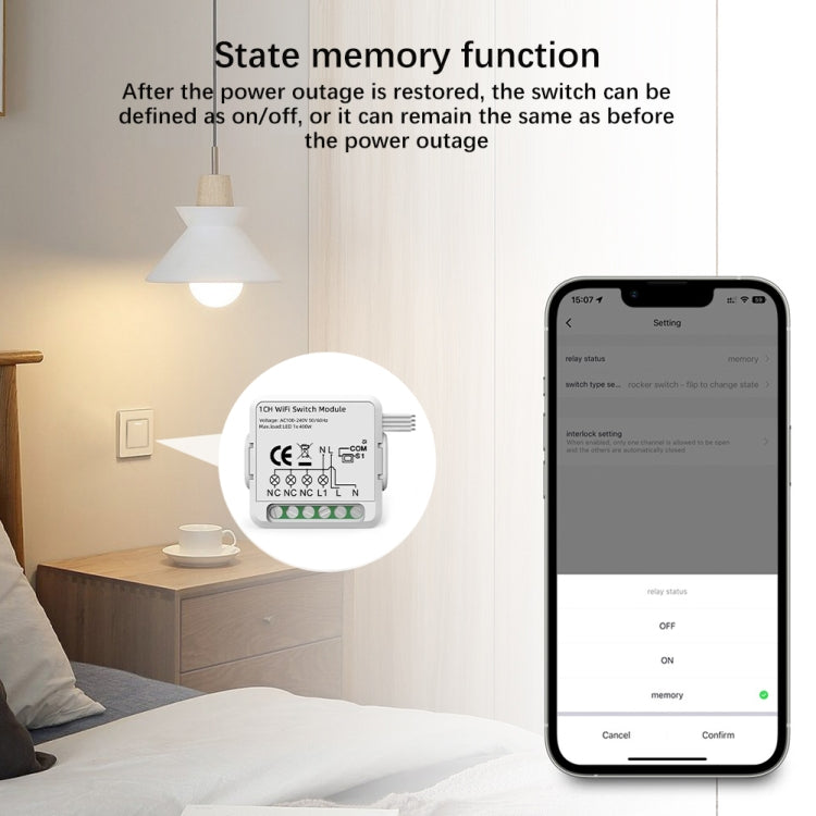 Smart Switch Module For Alexa / Google Home / Tuya Smart Life APP