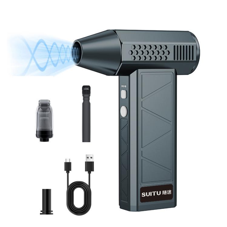 Air duster nozzle attachment for precision dust removal in hard-to-reach areas.