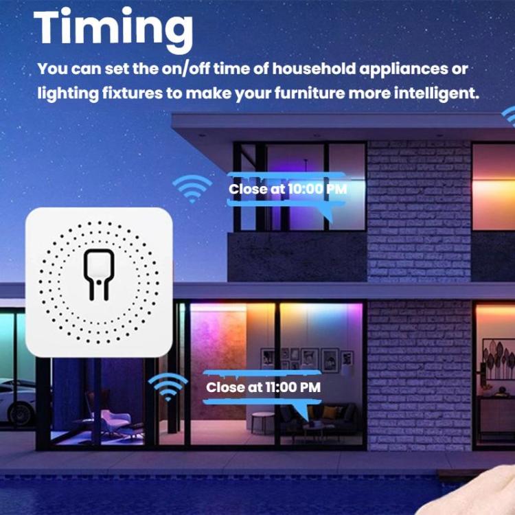 Smart Switch Voice Timer Switch For Amazon Alexa / Google Assistant