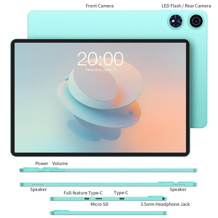 Teclast P50AI Tablet PC 11 inch 6GB+128GB Android 15